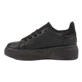 SHELOVET Chaussures de sport noires le noir 1