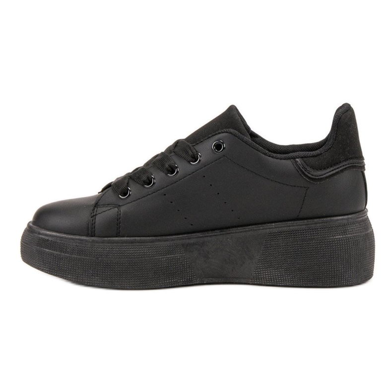 SHELOVET Chaussures de sport noires le noir 1