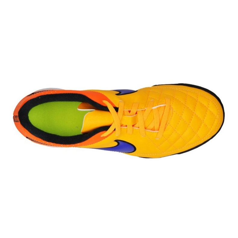 Nike Tiempo Rio Ii Tf Jr 631524-858 chaussures de football multicolore orange 1 Nike Tiempo Rio Ii Tf Jr 631524-858 chaussures de football multicolore orange 1