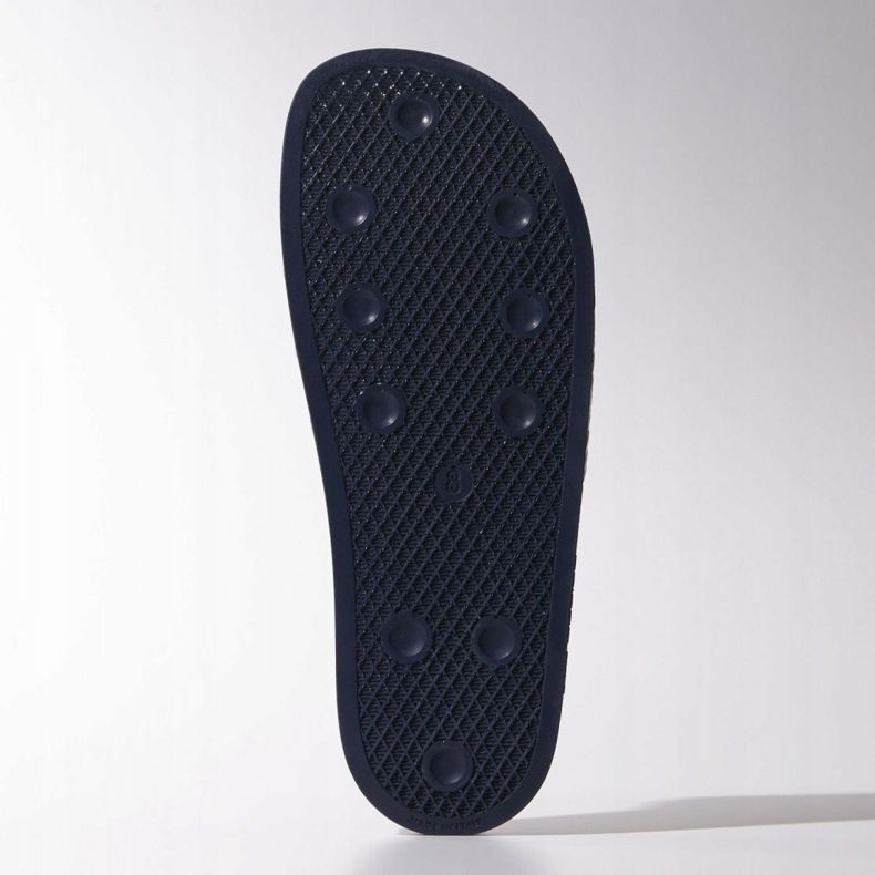 Chaussons Adidas Originals Adilette M G16220 blanc bleu marine 2