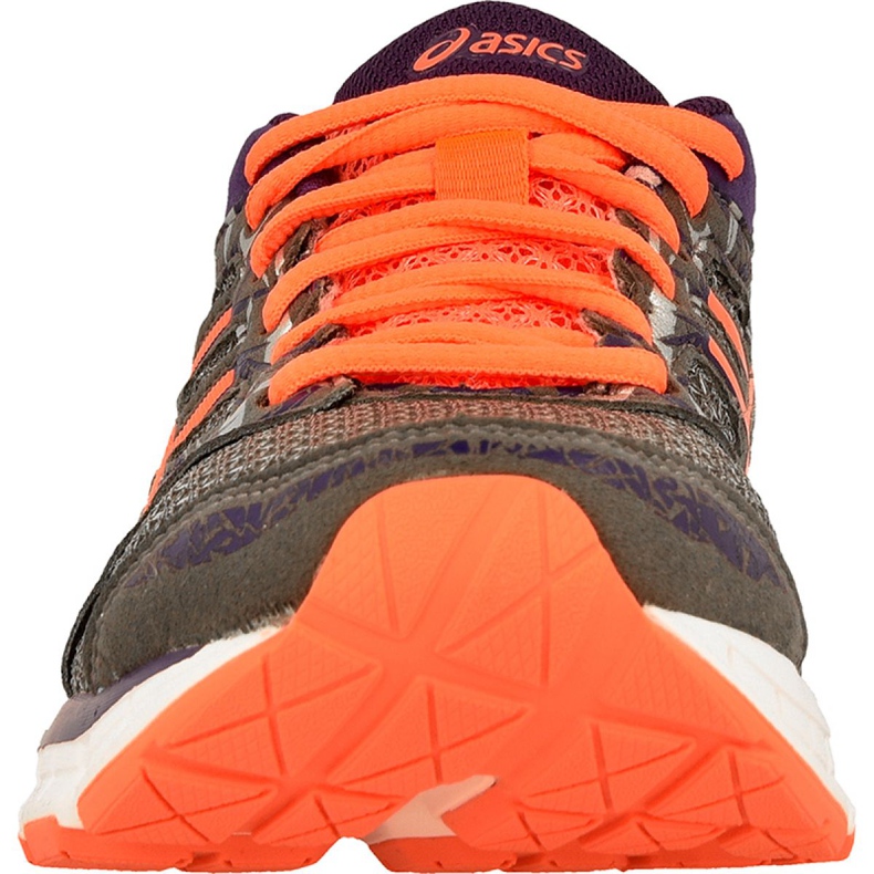 Chaussures de course Asics Gel-Excite 4 W T6E8N-9606 violet orange gris 2 Chaussures de course Asics Gel-Excite 4 W T6E8N-9606 violet orange gris 2