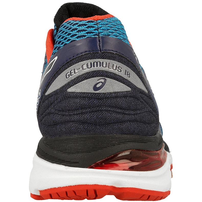 Chaussures de course Asics Gel-Cumulus 18 M T6C3N-4190 noir bleu 2