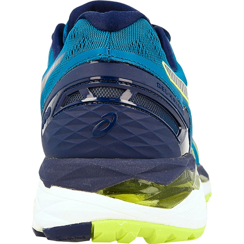 Chaussures de course Asics Gel-KAYANO 23 M T646N-4907 bleu marin bleu jaune 2