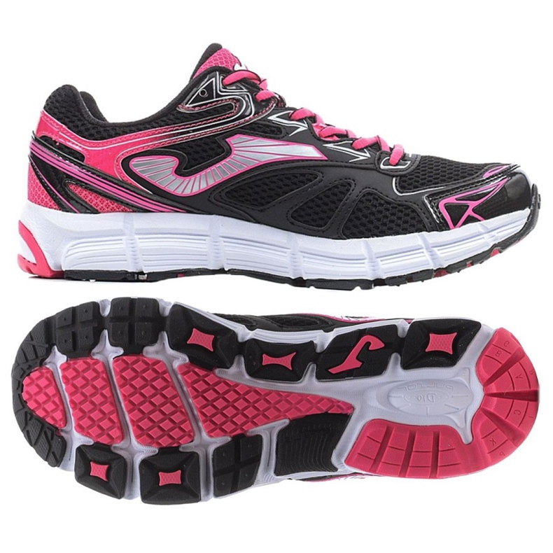 Joma C. Vitaly Lady 701 W R. VITALS-701 chaussures de course noir rose 1