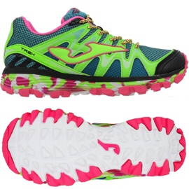 Chaussures de course Joma Trek Lady W Tk.Trels-611 multicolore vert 2