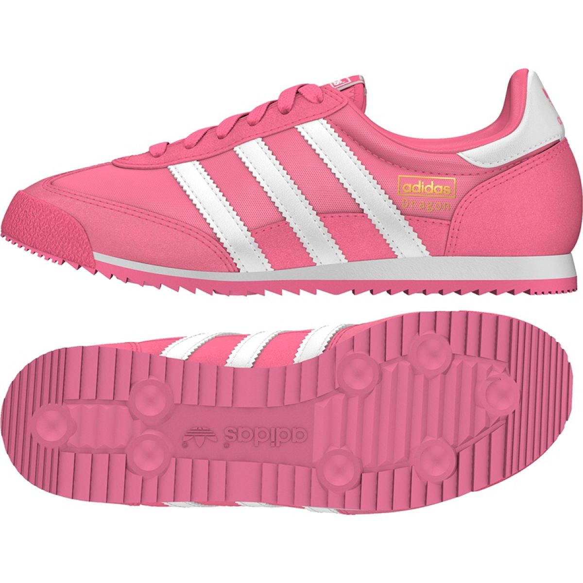 Chaussures Adidas Originals Dragon Og Jr BB2489 rose