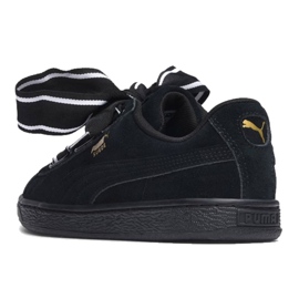 Puma Suede Heart Satin Ii W 364084 01 le noir 1