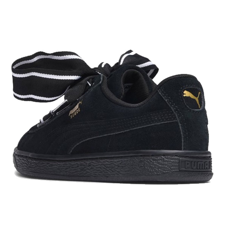 Puma Suede Heart Satin Ii W 364084 01 le noir 1