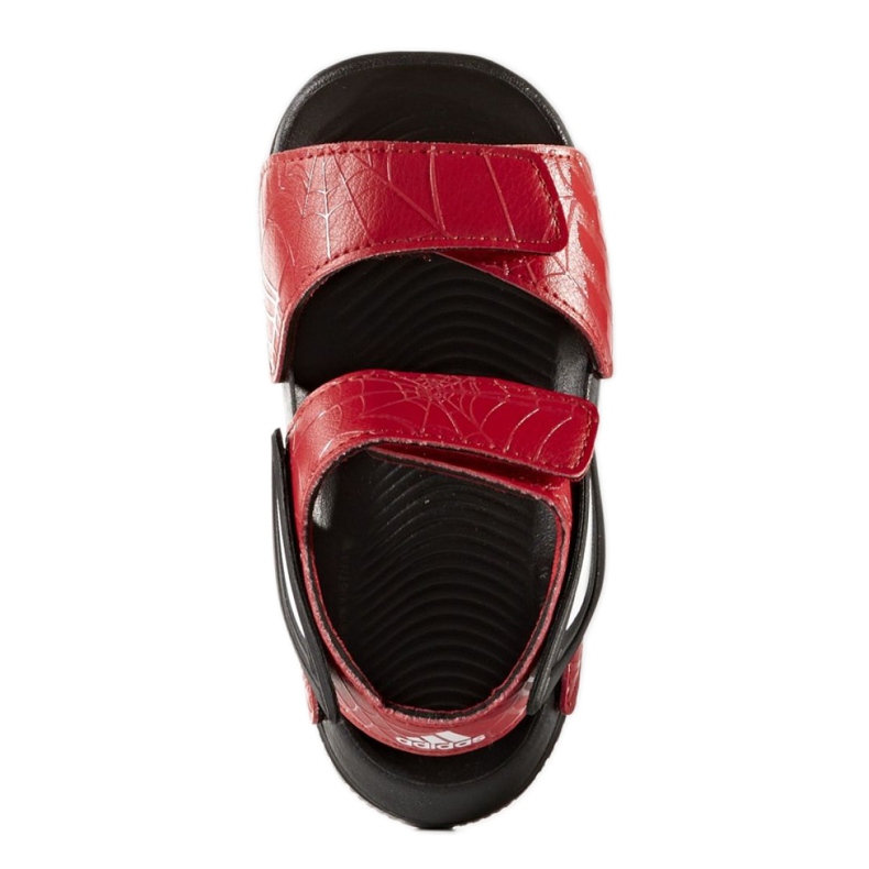 Sandales Adidas Spider Man AltaSwim Jr BY2610 le noir rouge 1