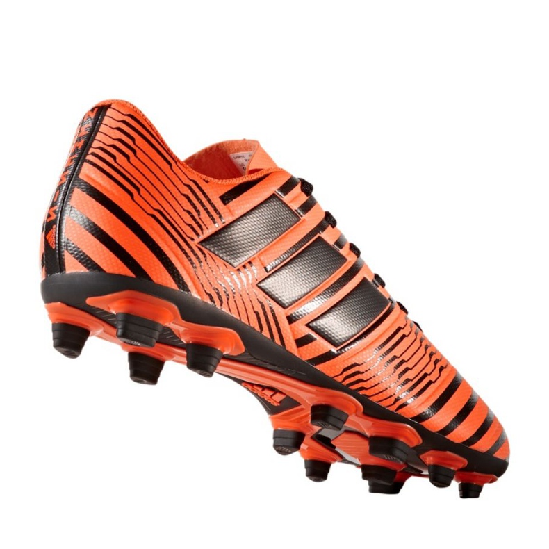 Adidas Nemeziz 17.4 FxG M S80610 chaussures de football orange orange 1