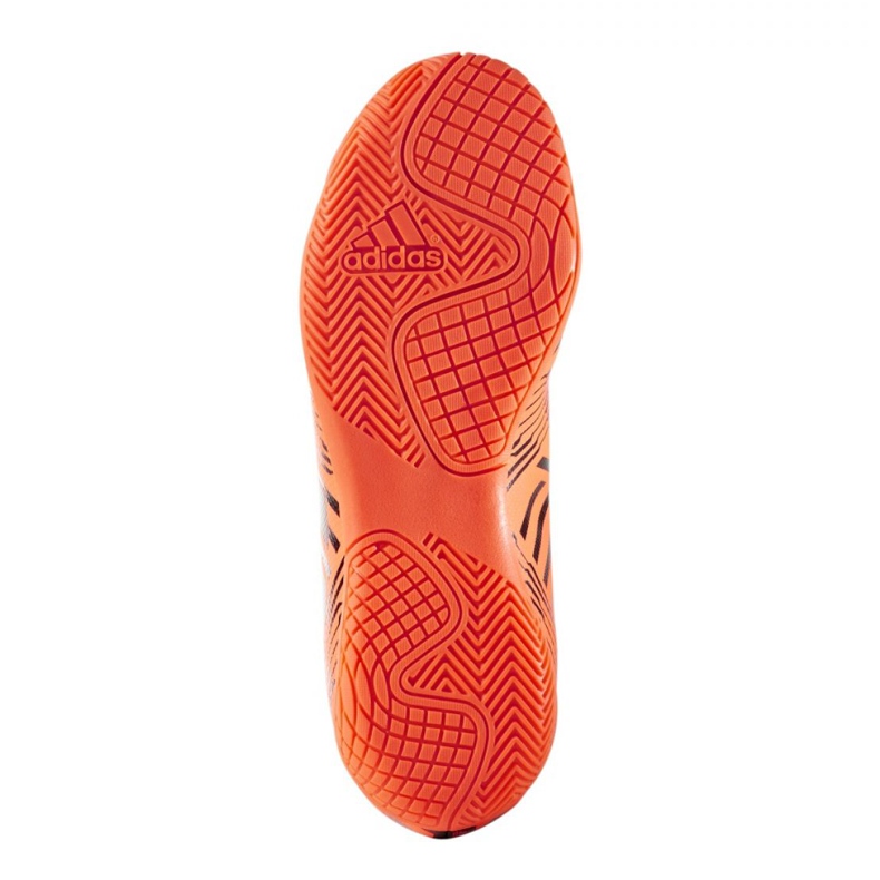 Chaussures d'intérieur adidas Nemeziz 17.4 In Jr S82467 multicolore orange 2