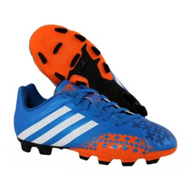 Adidas Predito Lz Fg Junior Q21735 chaussures de football bleu bleu 1 Adidas Predito Lz Fg Junior Q21735 chaussures de football bleu bleu 1