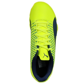 Chaussures d'intérieur Puma Adreno Iii In Jr 104050 09 jaune vert 2