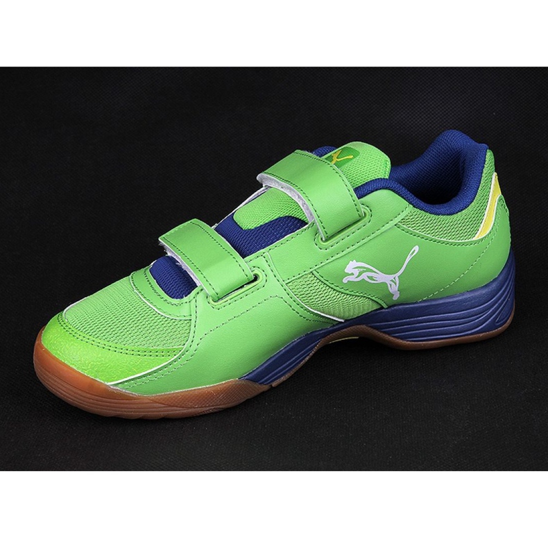 Chaussures d'intérieur Puma Vellum Iii V Jr 102662 06 vert 1