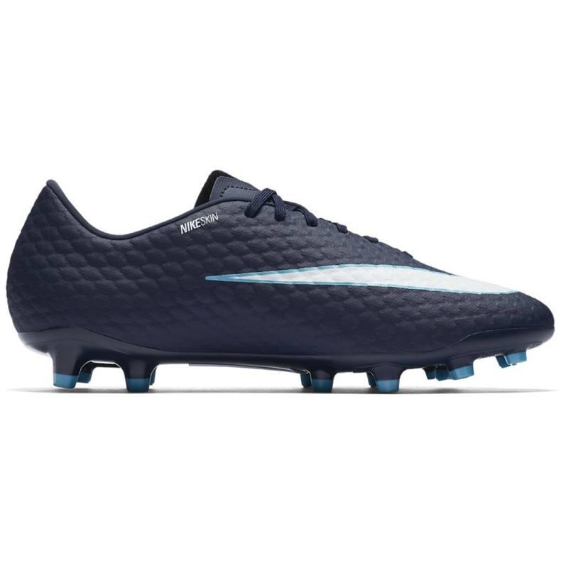 Chaussures de football Nike Hypervenom Phelon Iii Fg M 852556-414 bleu marine bleu marine 1