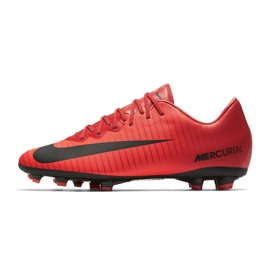 Nike Mercurial Vapor Xi Fg Jr 903594-616 chaussures de football multicolore rouge 1