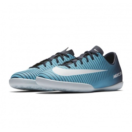Chaussures d'intérieur Nike Mercurial Vapor Xi Ic Jr 831947-404 bleu 3
