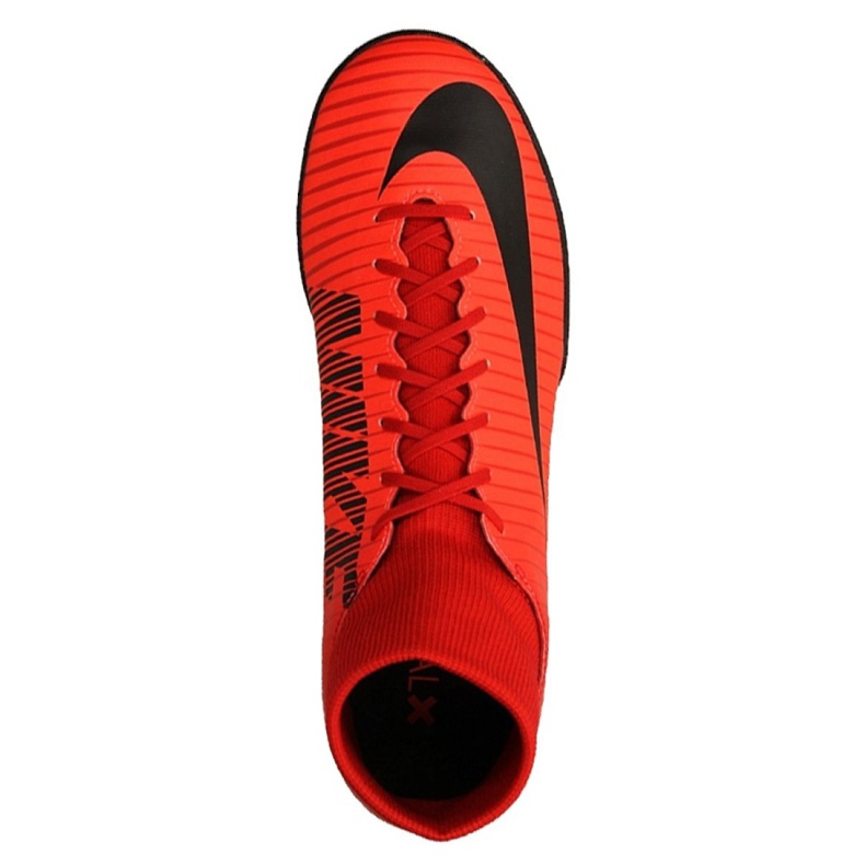 Nike MercurialX Victory Vi Df Tf M 903614-616 chaussures de football rouge rouge 2