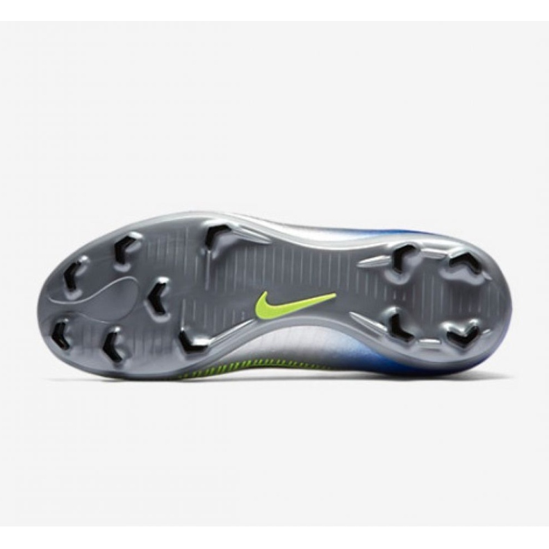 Chaussures de football Nike Mercurial Victory Vi Df Neymar Fg Jr 921486-407 multicolore argent 2
