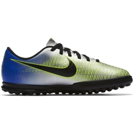 Chaussures de football Nike MercurialX Vortex Iii Neymar Tf Jr 921497-407 multicolore bleu 1