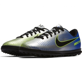 Chaussures de football Nike MercurialX Vortex Iii Neymar Tf Jr 921497-407 multicolore bleu 2