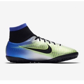 Chaussure Nike MercurialX Jr Victory Vi Neymar Df Tf 921492-407 multicolore gris 3