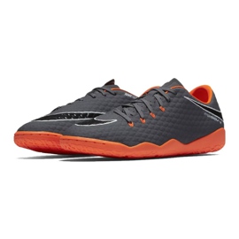 Chaussures de football Nike Hypervenom Phantom 3 Academy Ic M AH7278-081 gris gris 1