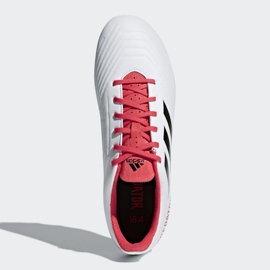 Adidas Predator 18.4 FxG M CM7669 chaussures de football multicolore blanc 2