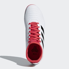 Adidas Predator Tango 18.3 Tf Jr CP9040 chaussures de football multicolore blanche 2