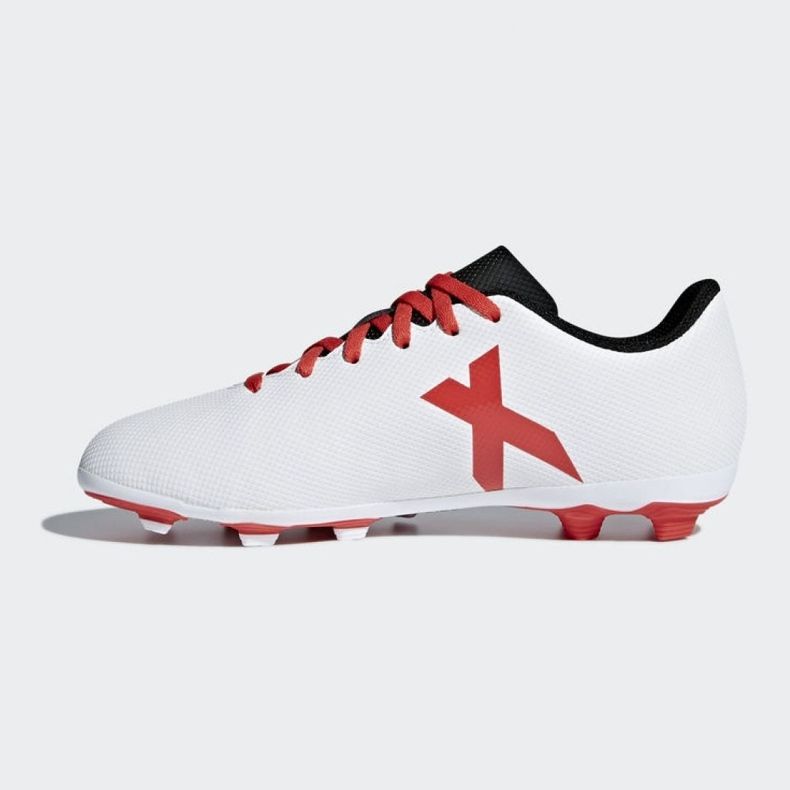 Chaussures de foot Adidas X 17.4 FxG Jr CP9015 multicolore blanc 2