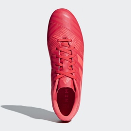 Adidas Nemeziz 17.4 FxG M CP9007 chaussures de football multicolore rouge 2