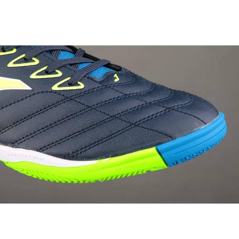 Joma Toledo In Jr TOLJS.803.IN chaussures de football noir bleu marine 2