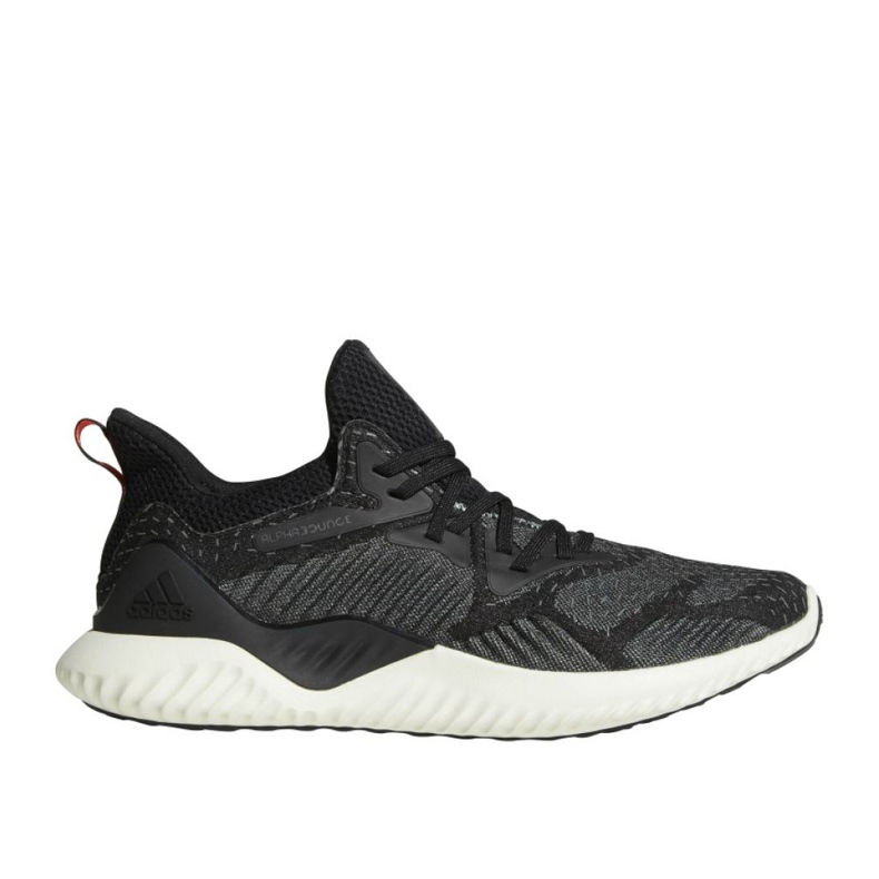 Chaussures running adidas Alhpabounce Beyond M DB1124 blanc noir gris 1