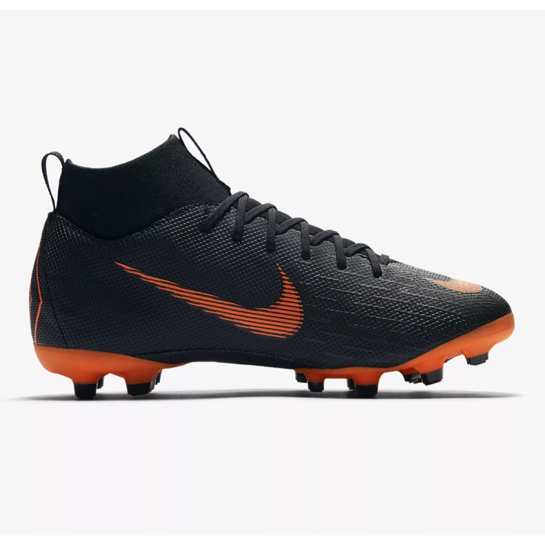 Nike Mercurial Superfly 6 Academy Gs Mg Jr AH7337-081 chaussures de football le noir le noir 1