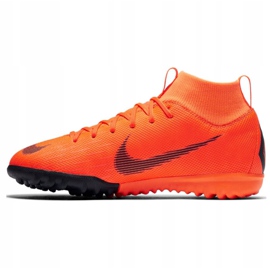 Chaussures de football Nike Mercurial SuperflyX 6 Academy Gs Tf Jr AH7344-810 orange orange 1