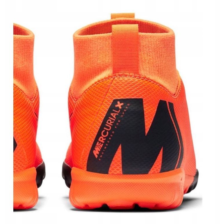 Chaussures de football Nike Mercurial SuperflyX 6 Academy Gs Tf Jr AH7344-810 orange orange 2 Chaussures de football Nike Mercurial SuperflyX 6 Academy Gs Tf Jr AH7344-810 orange orange 2