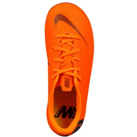 Nike Mercurial Vapor 12 Academy Ps Mg Jr AH7349-810 chaussures de football orange orange 1