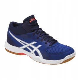 Asics Gel Task M B703Y 4901 chaussures de volley-ball multicolore bleu 2 Asics Gel Task M B703Y 4901 chaussures de volley-ball multicolore bleu 2