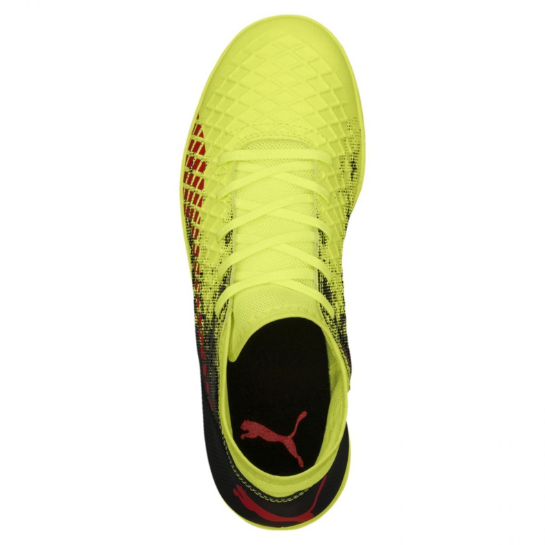 Reebok Chaussures de football Puma Future 18.4 It Jr 104337 01 jaune jaune 1
