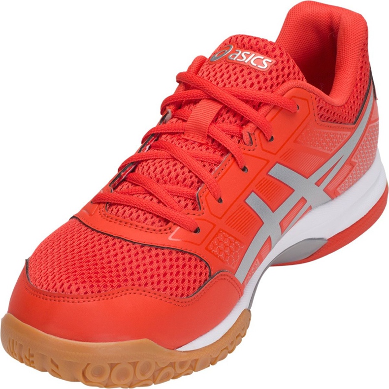 Asics Gel Rocket 8 M B706Y-0693 chaussures de volley-ball multicolore rose 2