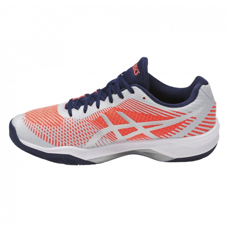 Chaussures de volley-ball Asics Volley Elite Ff W B751N-0696 blanche orange 1 Chaussures de volley-ball Asics Volley Elite Ff W B751N-0696 blanche orange 1