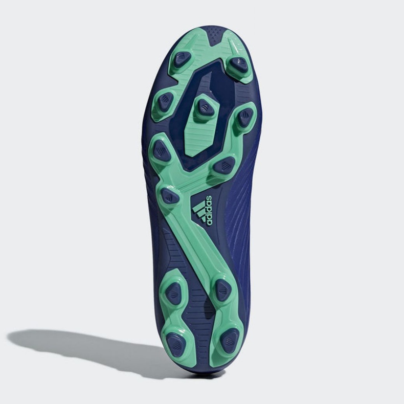 Adidas Predator 18.4 FxG M CP9267 chaussures de football multicolore bleu 1 Adidas Predator 18.4 FxG M CP9267 chaussures de football multicolore bleu 1