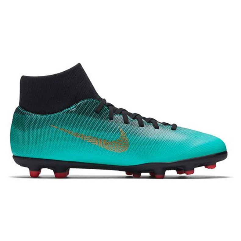 Nike Mercurial Superfly 6 Club CR7 Mg AJ3545-390 chaussures de football multicolore bleu 1