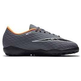 Chaussures de football Nike Hypervenom PhantomX 3 Academy Tf Jr AH7294-081-S gris gris 1 Chaussures de football Nike Hypervenom PhantomX 3 Academy Tf Jr AH7294-081-S gris gris 1