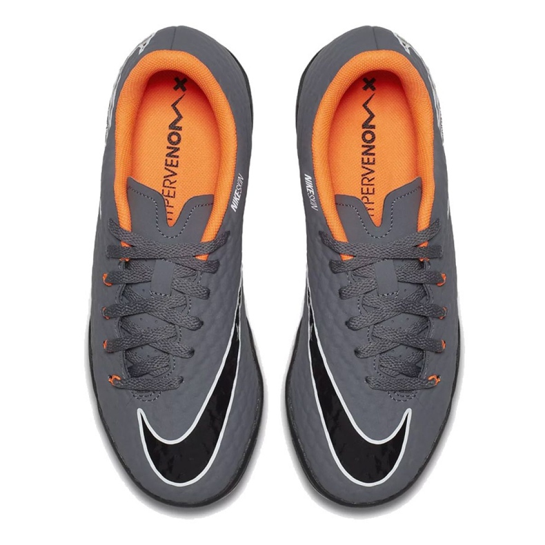 Chaussures de football Nike Hypervenom PhantomX 3 Academy Tf Jr AH7294-081-S gris gris 2 Chaussures de football Nike Hypervenom PhantomX 3 Academy Tf Jr AH7294-081-S gris gris 2