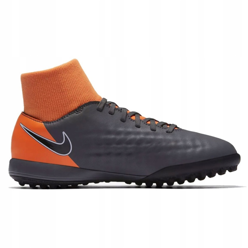 Chaussures de football Nike Magista Obrax 2 Academy Df Tf Jr AH7318-080-S gris gris 1