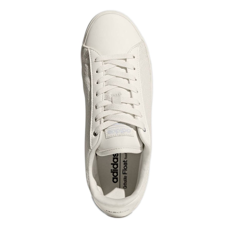 Chaussures Adidas Sport Inspired Cloudfoam Daily Qt Clean W DB1738 blanche 1