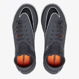 Chaussures de football Nike Hypervenom PhantomX 3 Academy Df Tf Jr AH7293-081-S gris gris 2