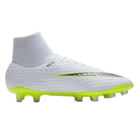 Chaussures de football Nike Hypervenom Phantom 3 Academy Df Fg M AH7268-107 multicolore blanche 1