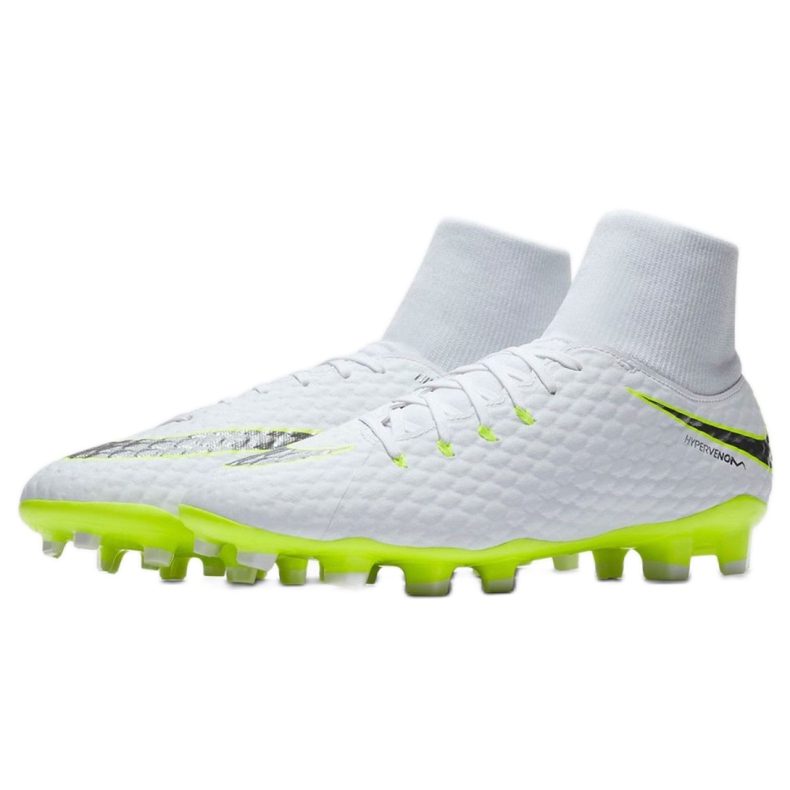 Chaussures de football Nike Hypervenom Phantom 3 Academy Df Fg M AH7268-107 multicolore blanche 2